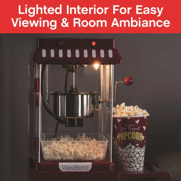 Stir Crazy 6 qt Electric Popcorn Popper by West Bend at Fleet Farm