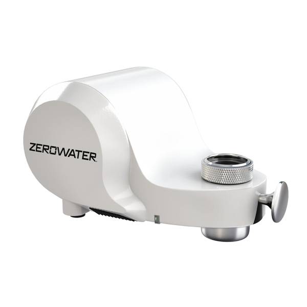 Zerowater Extremelife Filter System, Faucet Mount, High Capacity, White Finish