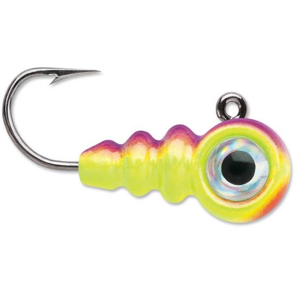 Photo of 1/32 oz Glow Purple Tungsten Larv Eye Jig