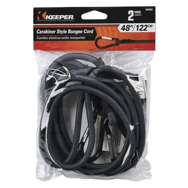 15-pack 9-inch Rubber Bungee Cords with Carabiner UK