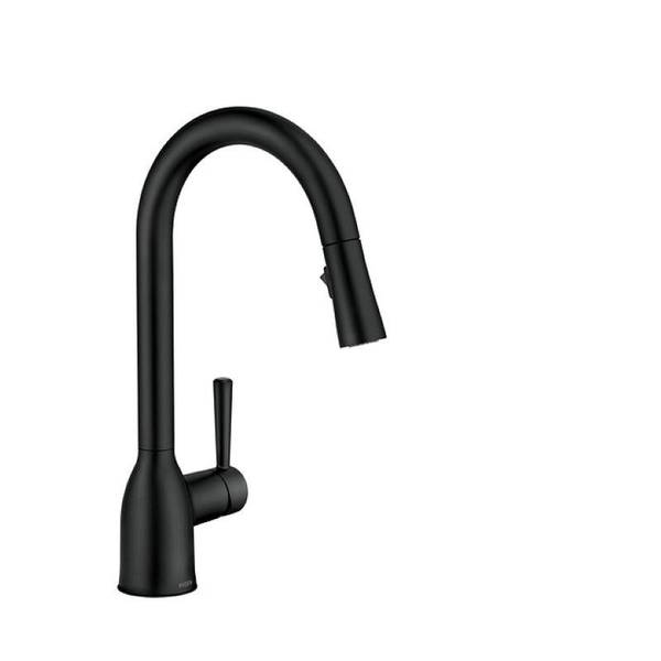 Photo of Matte Black Adler Kitchen Pull Down Faucet