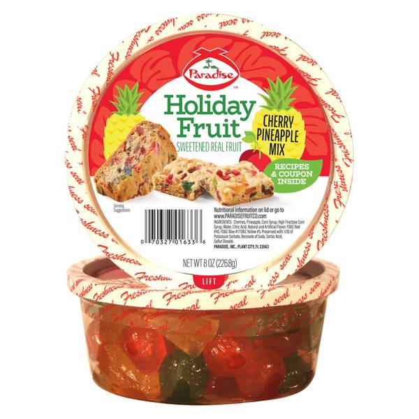 Photo of 8 oz Fruit Cherry Pineapple Mix