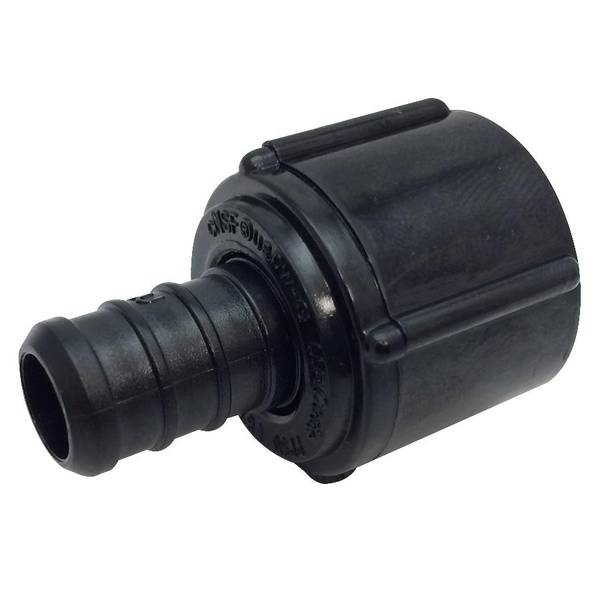 JMF 1/2 PEX X 1/2 Female Swivel Plastic Pex Adapter 2228108089831