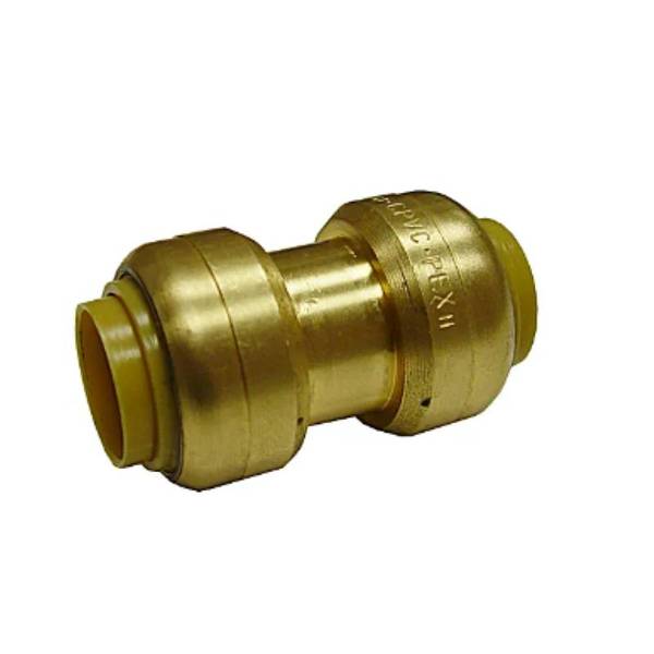 Photo of 3/4" x 1/2" Push-to-Fit Fitting Coupling