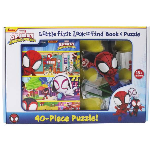 Marvel Spider-man - Spidey and His Amazing Friends - First Look and Find  Activity Book - PI Kids