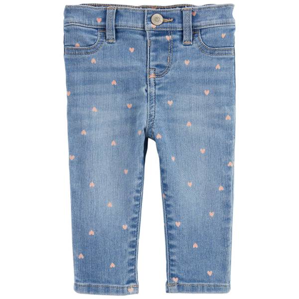 Oshkosh IG Floral Jeans Denm 1O8147106M Blain's Farm & Fleet