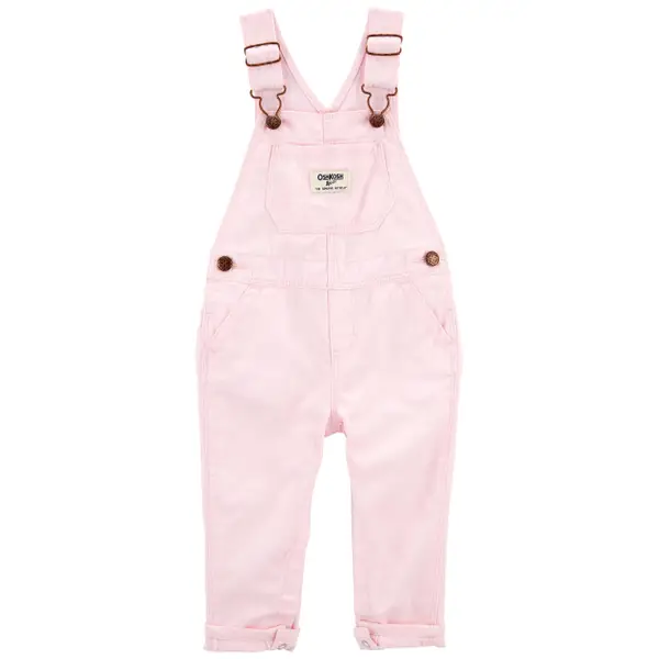 Oshkosh Infant Girl's Twill Overalls - 1O821510-3M | Blain's Farm