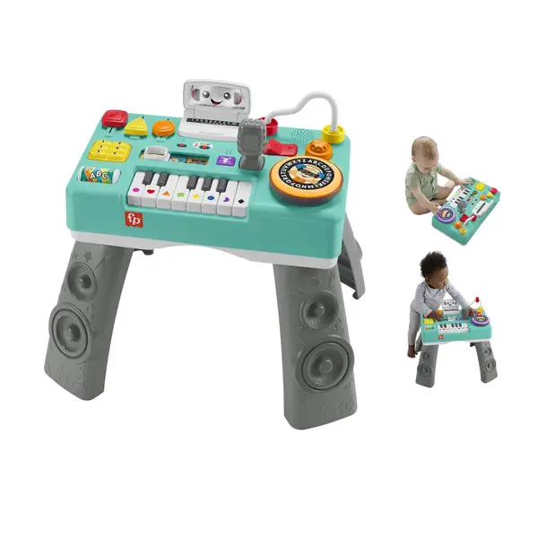 Fisher-Price Laugh & Learn Mix & Learn DJ Table - HLM43 | Blain's