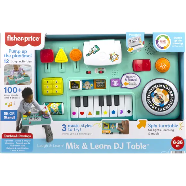Fisher-price Sensory Bright Light Station Electronic Learning Activity Table  : Target