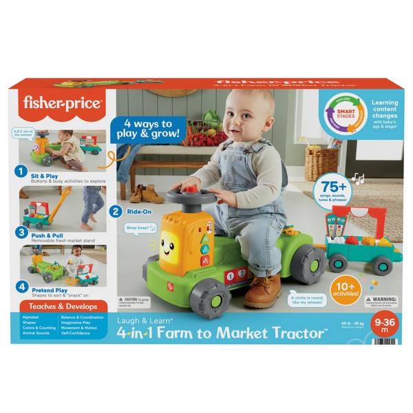 Fisher-Price Laugh & Learn Mix & Learn DJ Table, Musical Learning Toy for  Baby & Toddler