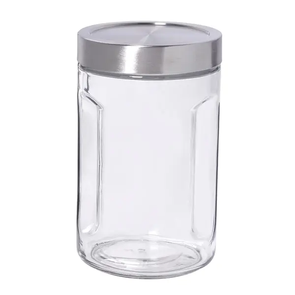 Anchor Hocking Glass Cracker Jars with Aluminum Lids Case of 4