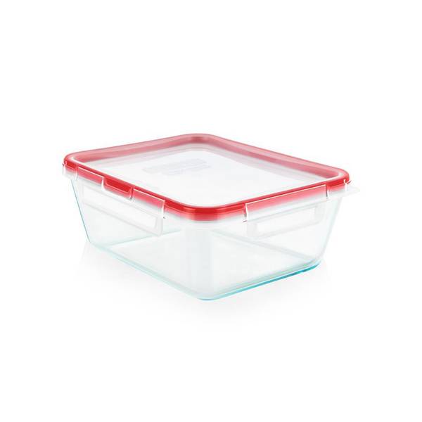 Freshlock™ 8-cup Rectangle Glass Storage