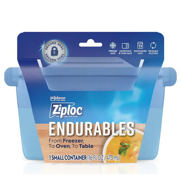 Reusable Silicone Ziplock Bags (Large 32oz = 1 Quart). These Zip Top  Reusable Silicone Containers Make Great Reusable Freezer Bags - Can Handle