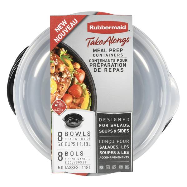 20-Piece TakeAlongs Meal Prep Containers