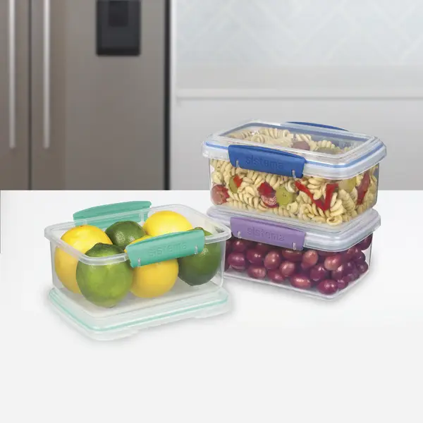 3pk GladWare Food Storage Containers, XL Square Food Storage Holds