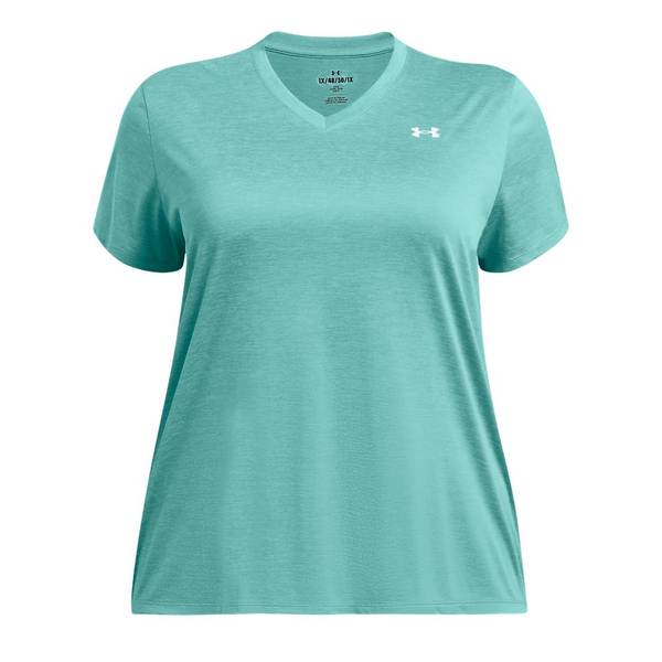 Under Armour Women's Plus Size Tech Short Sleeve Tee - 1384221-482-1X ...