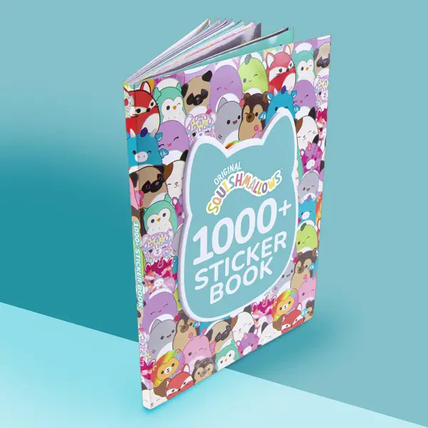 Fashion Angels Squishmallows Sticker Book - Includes 2000+ Squishmallows  Stickers & 10 Sticker Collector Pages - Join The Squish Squad - Accessorize