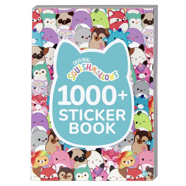 Squishmallows 1000+ Stickerbook