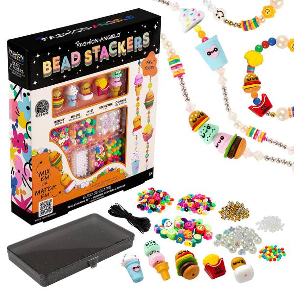 Fashion Angels Stack Attack Bead Stackers | Fast Food