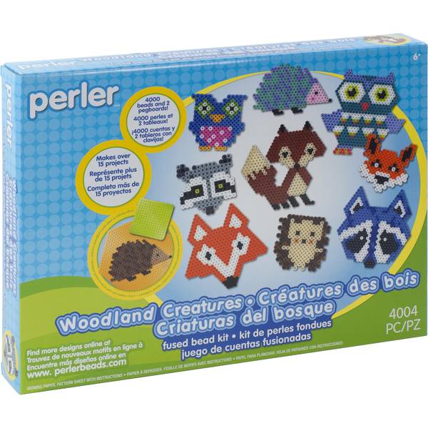 Perler Fused Bead Kit -Gingerbread Barn