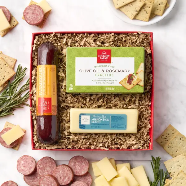 Hickory Farms Savory Sausage and Cheese Sampler Gift Set (1.07 Lbs) 1.07  Pound