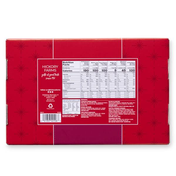 Hickory Farms Savory Sausage & Cheese Gift Box - 40106Z | Blain's