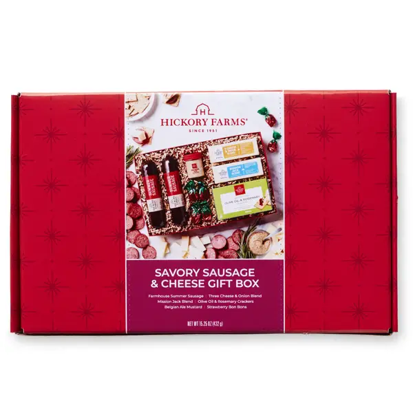 haruchisaさま専用★ジョン＆ヨーコ50周年記念＆1オンス純銀セット Hickory Farms Savory Sausage & Cheese Gift Box - 40106Z | Blain's