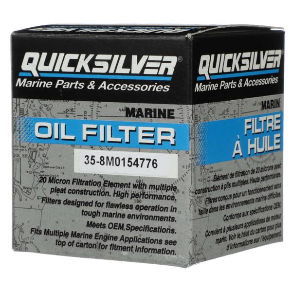 QuickSilver 8M0154776 Oil Filter Blain's Farm & Fleet
