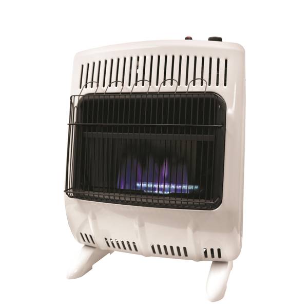 Mr. Heater 20K BTU Vent Free Blue Flame Dual Fuel Heater - F299320 ...