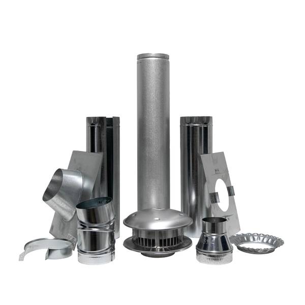 Photo of Category 1 Vertical 6 in Vent Kit for Big Maxx Heaters