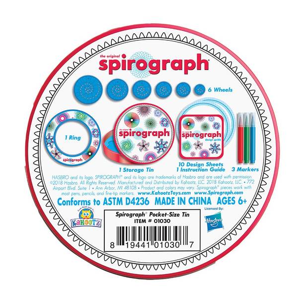 Kahootz Spirograph Deluxe Kit