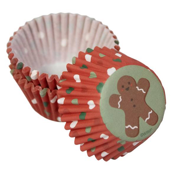 Mini Cupcake Liners Christmas /75