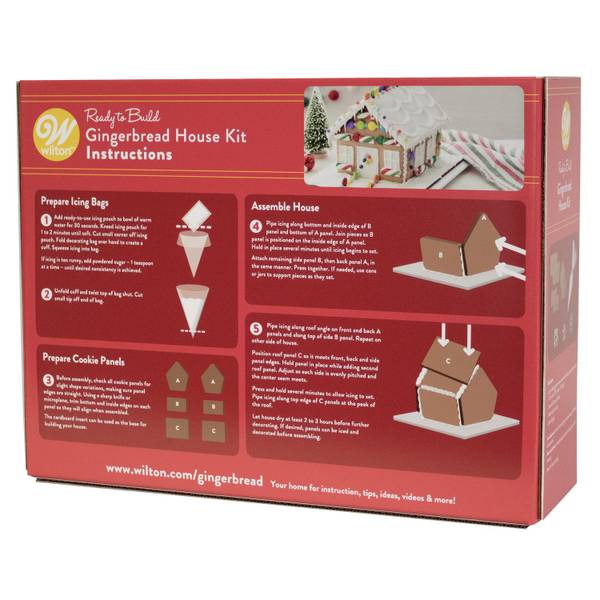 Gingerbread Holiday Painting Kit and Written Instructions — Petite Palette