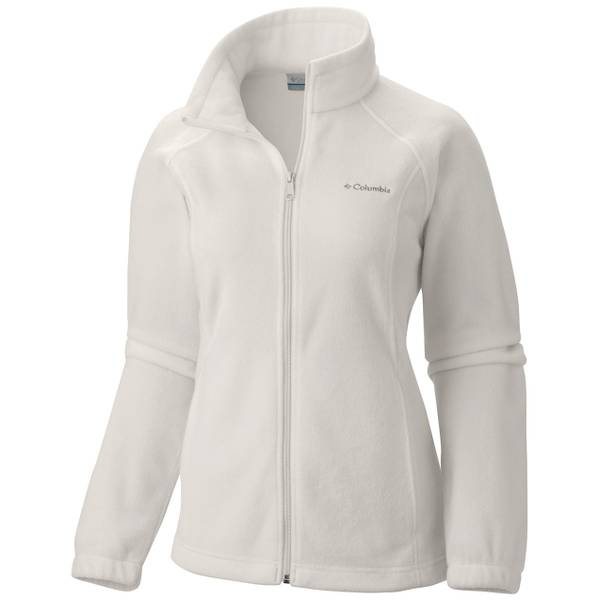 Columbia Women's Benton Springs Full Zip Jacket, Sea Salt, 1X ...