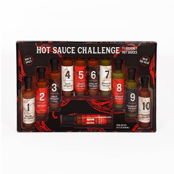 Hot Sauce Challenge, Set of 10
