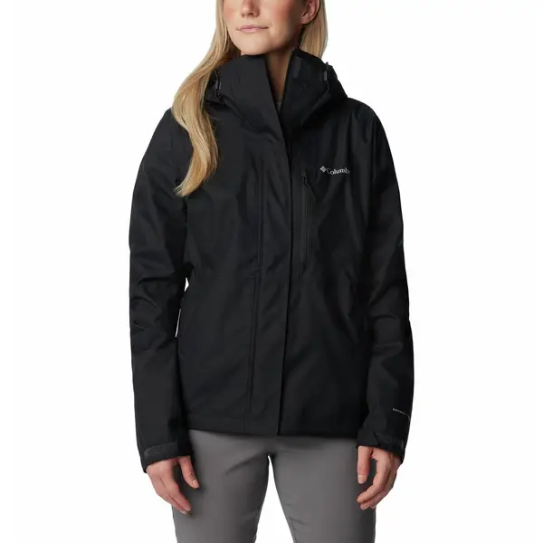 KUHL Womens Highland Coat Black Full Zip Snap Front Size XL