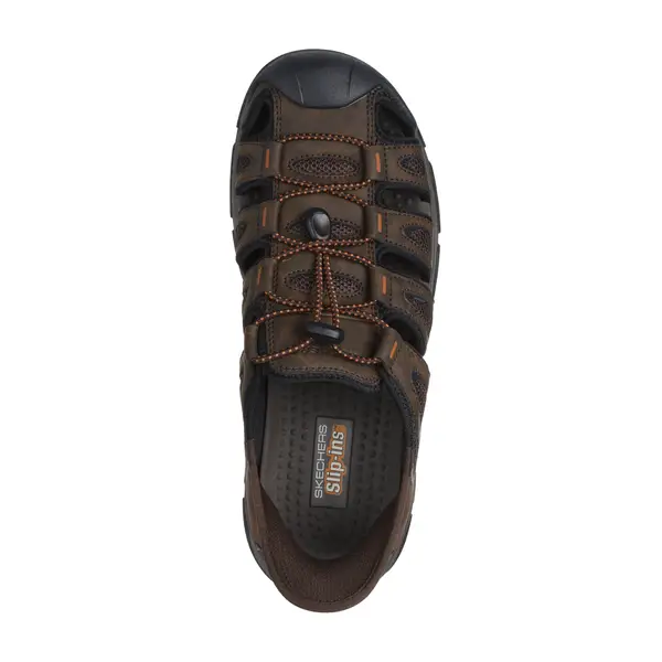 Skechers Men's Tresman Slip-In Sandals - 205187-CHOC-9 | Blain's