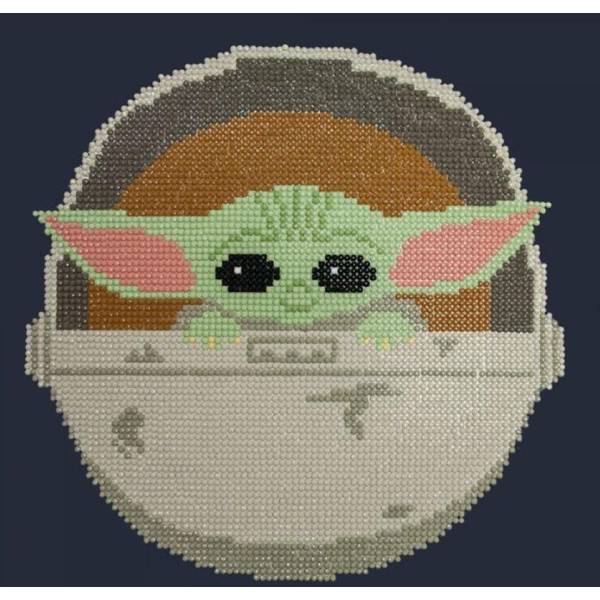 Baby Yoda With Stitch Paint By Numbers 