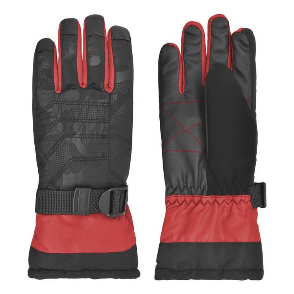 Grand Sierra Boy's Theo Ski Gloves - 54140-BLKBLU-4-7