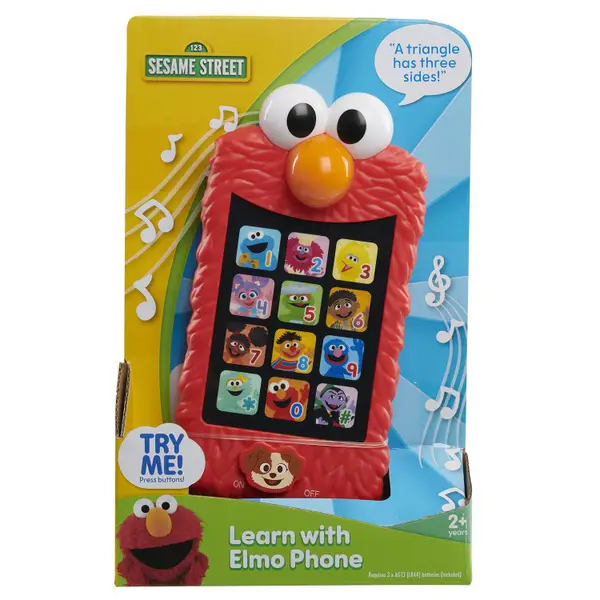 Sesame Street, Toys, Sesame Street Elmo Cookie Monster Numbers Alphabet  Case