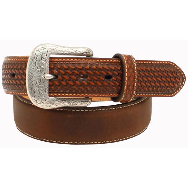 mens basket weave belt