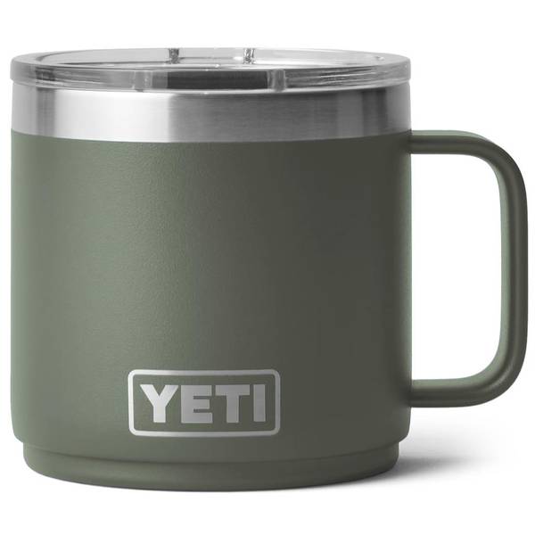 Yeti Rambler 14 Oz. White Stainless Steel Insulated Mug - Bliffert