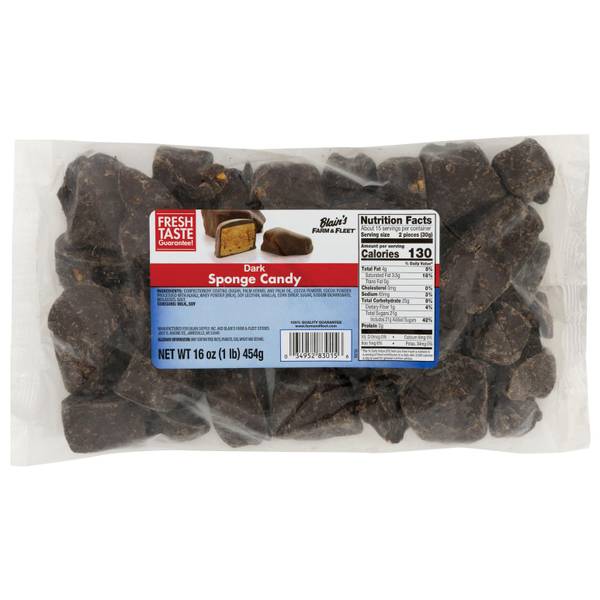 Blain's Farm & Fleet 16 oz Dark Sponge Candy - 723236 | Blain's Farm ...