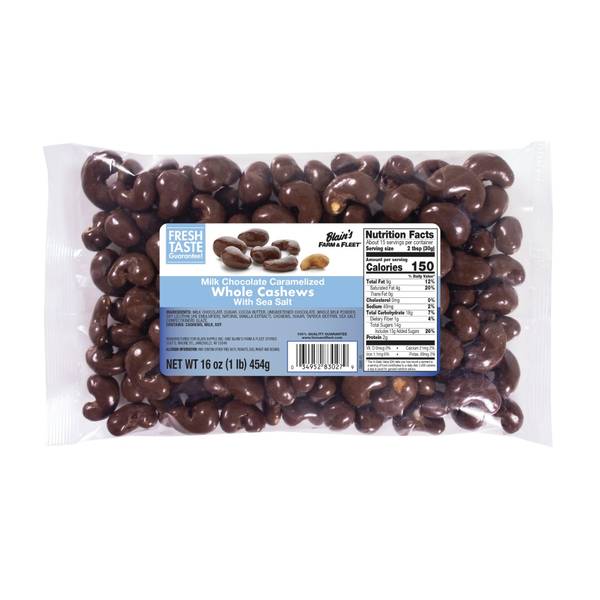 Photo of 16 oz Chocolate Cashews