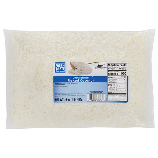 Photo of 16 oz Unsweetened Coconut