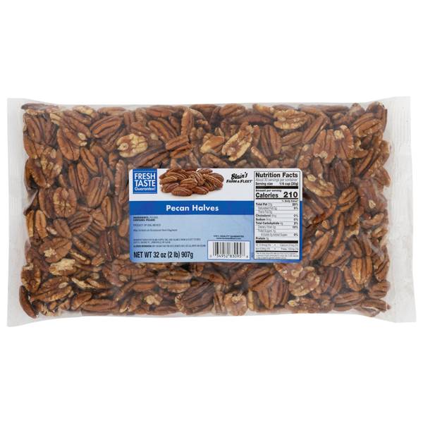 Blain's Farm & Fleet 32 oz Pecan Halves 723964 Blain's Farm & Fleet