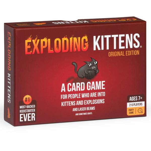 Exploding Kittens Exploding Kittens Original Edition Card Game - EKG ...