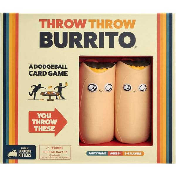 Exploding Kittens Throw Throw Burrito Dodgeball Card Game