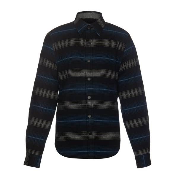 Ocean Current Boy's Saddleback Sherpa Lined Flannel Shirt Jacket ...