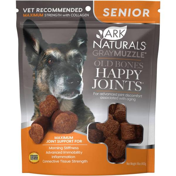 Photo of 16 oz Gray Muzzle Old Bones Happy Joints Max Strength Dog Chews